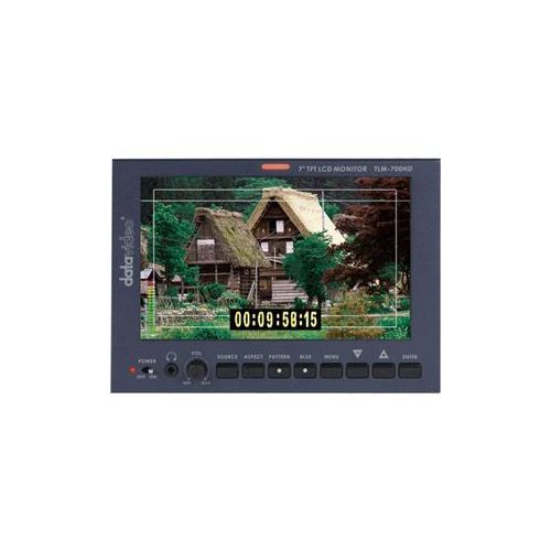  Adorama Datavideo TLM-700HD 7 HD/SD TFT LCD Monitor w/Panasonic Battery Mount, 800x480 TLM-700HD-P