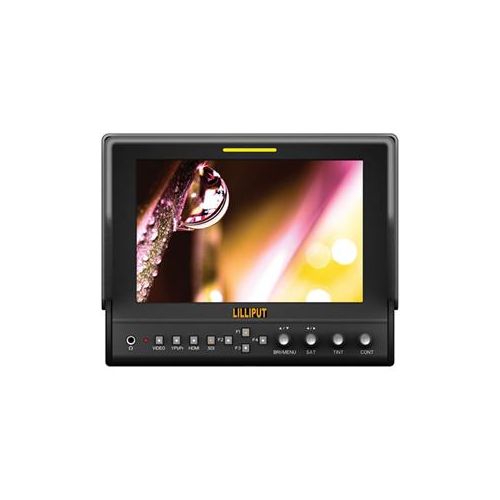  Adorama Lilliput 663/P2 7 LED On-Camera Field Monitor, HDMI Input with Focus Assist 663/P2