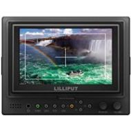 Adorama Lilliput 569 5 Camera-Top LED Field Monitor with HDMI and YPbPr Input, 800x480 569