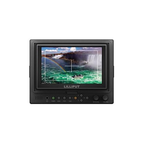  Adorama Lilliput 569 5 Camera-Top LED Field Monitor with HDMI and YPbPr Input, 800x480 569