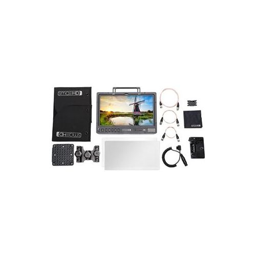  Adorama SmallHD 1303 HDR 13 LED Production Monitor Bundle with Gold Mount Power Kit MON-1303HDR-GM-KIT