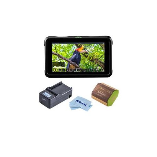  Adorama Atomos Shinobi 5.2IPS Touchscreen Full HD HDR Monitor W/NP-F970 Battery/Charger ATOMSHBH01 D