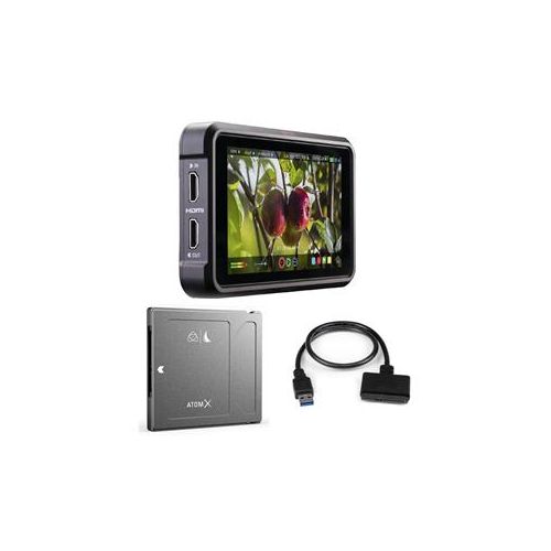  Adorama Atomos Ninja V 5 Touchscreen Recording Monitor W/500GB AtomX SSDmini Drive ATOMNJAV01 O