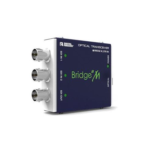  Adorama Digital Forecast Bridge M_OTR Mini SDI Optical Transmitter and Receiver Kit M_OTRS