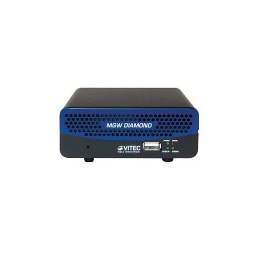  Adorama Vitec MGW Diamond Dual-Channel Full HD 1080p HEVC & H.264 Encoder, Real-Time AES 17245