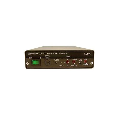  Adorama Link ELectronics LEI-592M IP Master Closed Caption System LEI-592M