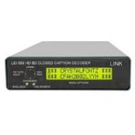 Adorama Link Electronics LEI-599D HD SD Caption Decoder, Caption Presence Detection LEI-599D