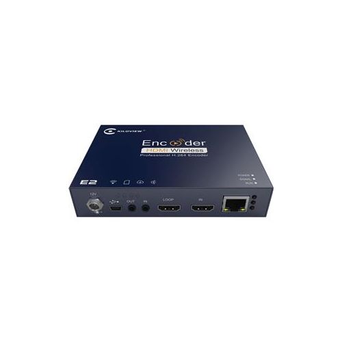  Adorama Kiloview E2 H.264 1080p Full HD HDMI to NDI IPTV Video Encoder KV-E2