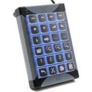Adorama X-Keys TruCOM XK-24 24-Keys RS-232 Programmable Keypad XK-298-232-R