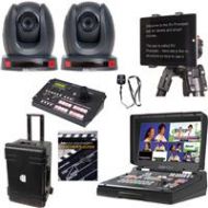 Adorama Datavideo EPB-1340 Educators Production Bundle, 2x PTC-140 Camera EPB-1340
