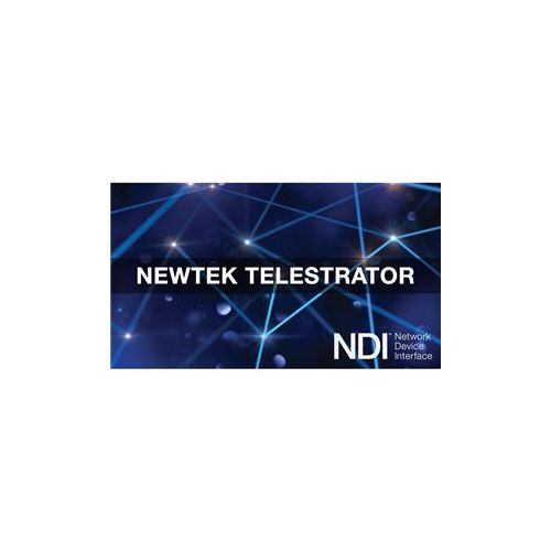  Adorama NewTek NDI Telestrator Draw and Diagram On Screen Over IP Software, Download FG-001530-R001