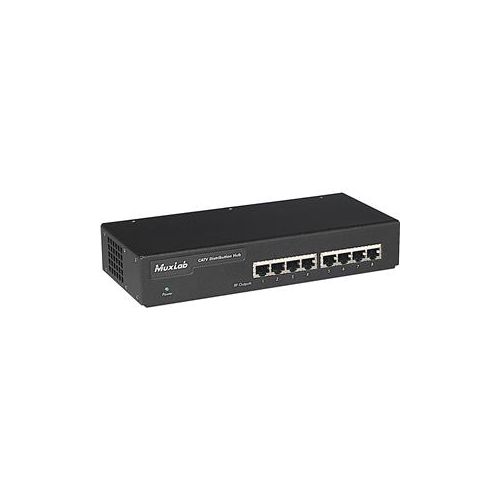  Muxlab CATV Distribution Hub, 8 Ports, 110V 500300 - Adorama