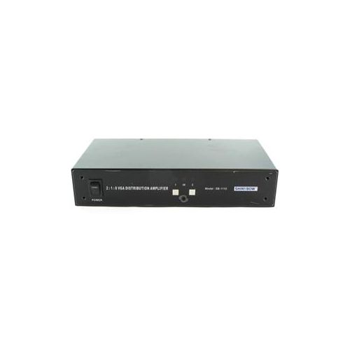  Adorama Shinybow SB-1110 2x1x8 VGA Matrix Switcher & Distribution Amplifier SB-1110