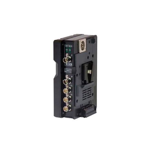  Adorama Acetek 4K 12G-SDI Distributor with V-Mount Power Supply, 2x 4-Channel Output VHD-2400