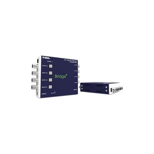  Adorama Digital Forecast Bridge Mini 3G/HD/SD-SDI 4x1 Select Distribution Amplifier BRIDGE 1000 SDA