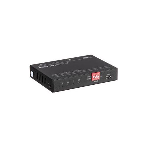  Adorama KanexPro UltraSlim 4K HDMI 1x2 Splitter, 4:4:4 Color Space & 18Gbps Bandwidth SP-1X2SL18G