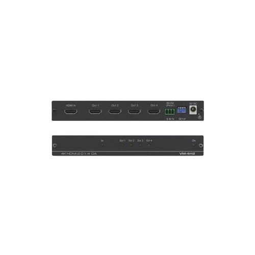  Adorama Kramer Electronics VM-4H2 HDMI 2.0 4K 1x4 Distribution Amplifier VM-4H2