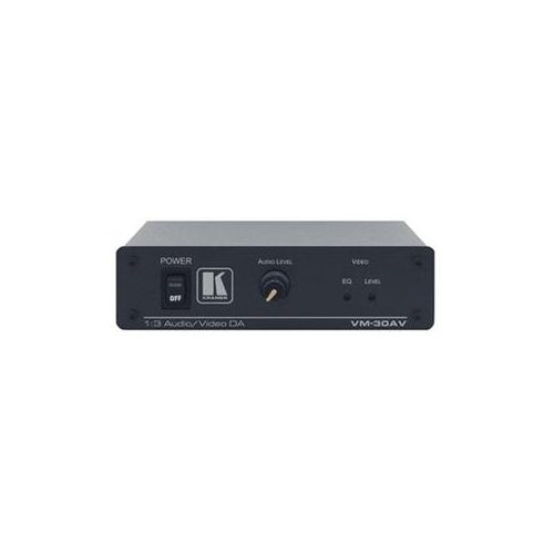  Adorama Kramer Electronics Kramer VM30AV 1:3 Video/Audio Distribution Amplifier VM30AV