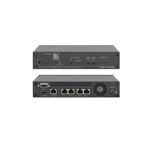  Adorama Kramer Electronics VM-114H4C 2x1:4 HDMI/Twisted Pair Amplifier VM-114H4C