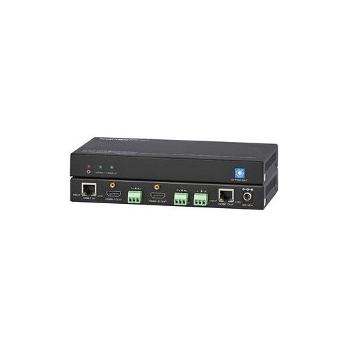  Adorama KanexPro 4K HDBaseT Repeater with 1x2 HDMI Splitter EXT-HDRPT100M