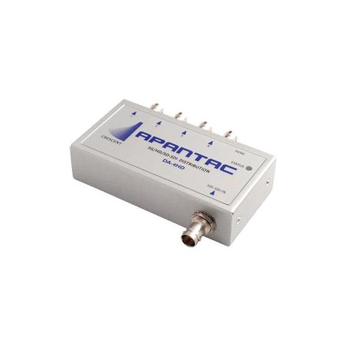  Apantac 3G-SDI 1x4 Reclocking Distribution Amplifier DA-4HD - Adorama