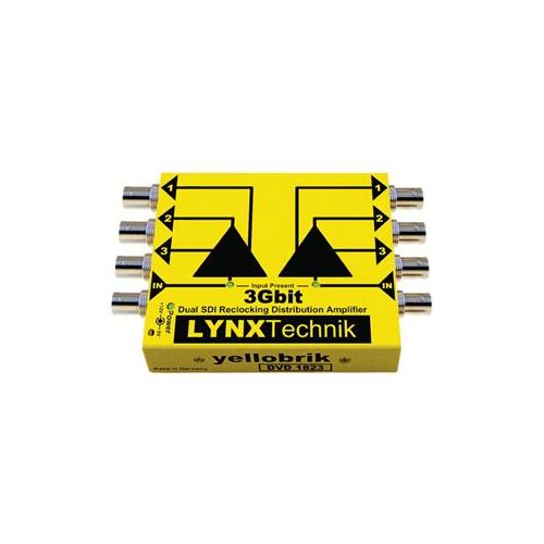  Adorama Lynx Technik AG yellobrik DVD 1823 Dual SDI Reclocking Distribution Amplifier DVD1823