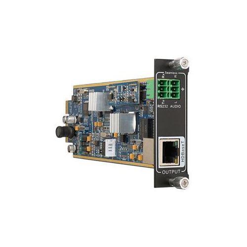  Adorama KanexPro Flexible 1-Output 4K HDBaseT Card with De-Embedded PCM Audio FLEX-OUT-HDBT4K