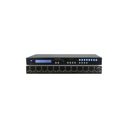  Adorama Shinybow 4x8 VGA & Stereo Audio Matrix Routing Switcher, 450MHz Video Bandwidth SB-4148LCM