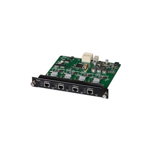  Adorama Muxlab 4 Channel HDBT PoE 4K UHD Output Card for 16x16 Matrix Switch 500483-O