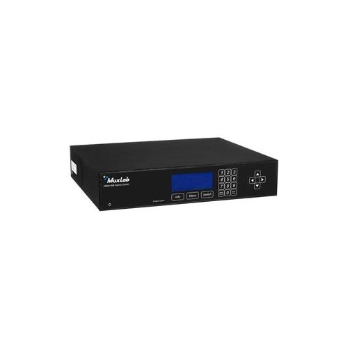  Adorama Muxlab HDMI 8x8 Matrix Switch, HDBT, PoE, United States 500469-POE-US