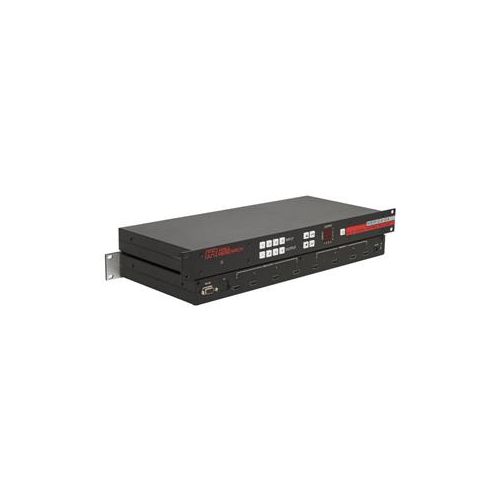  Adorama Hall Research 1RU 4x4 HDMI Matrix Switch with RS232 Control HSM-04-04