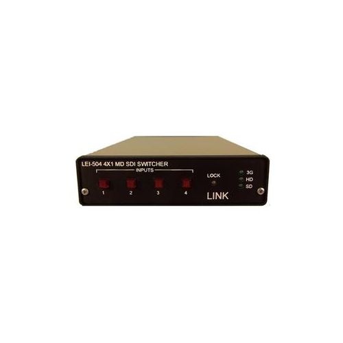  Adorama Link ELectronics LEI-504 4x1 3G/HD/SD-SDI ASI Switcher LEI-504