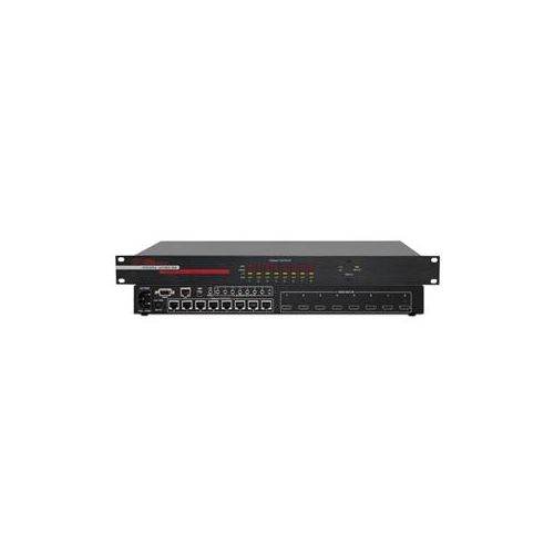  Adorama Hall Research UHBX-8X 8-Port HDMI Sender on HDBaseT, 1RU Rack Mountable UHBX-8X