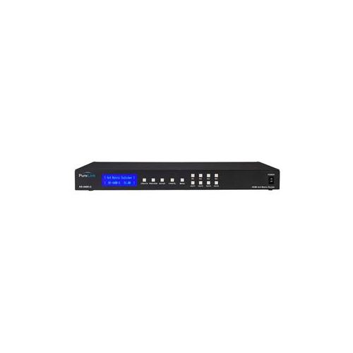  Adorama PureLink HDTools 4x4 HDMI Ultra HD 4K Integrated Matrix Switcher HX-4400-U