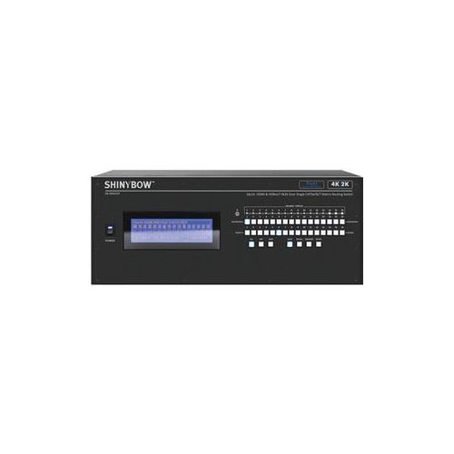  Adorama Shinybow 16x16 HDMI & HDBaseT UHD 4K2K Matrix Routing Switch with PoE SB-5669CKP