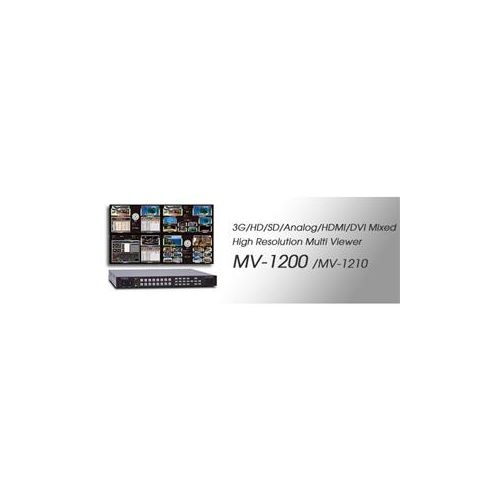  Adorama For.A MV-1210 3G/HD/SD/Analog/HDMI/DVI Mixed High Resolution Multi Viewer MV-1210