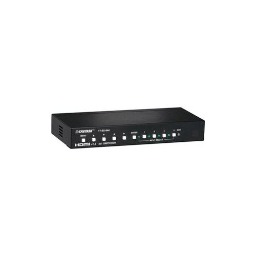  Adorama TV One 1T-SX-644 HDMI v1.4 FAST Switcher, 3D Television & ARC Support 1T-SX-644