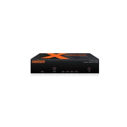  Adorama Xantech HDMI 4K 4x1 Switcher with Audio Breakout and EDID Management XT-SW41-4K18G