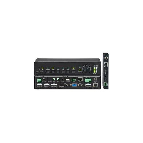  Adorama KanexPro SW-HDSC51HDBT HDBaseT Seamless Presentation Switcher & Scaler SW-HDSC51HDBT