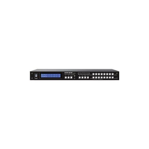  Adorama Shinybow 8x8 Composite Video&Stereo Audio Matrix Routing Switcher, BNC Connector SB-5548BNC