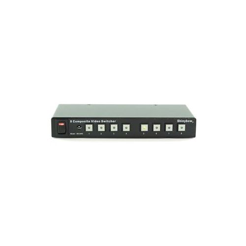  Adorama Shinybow 8x1 Composite Video Selector Switcher, RCA Connector SB-5440RCA