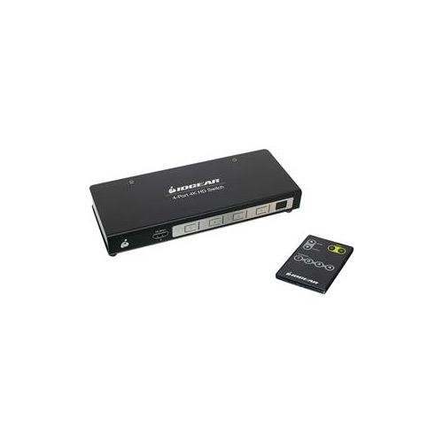  Adorama IOGEAR True 4K 4-Port HDMI Switcher with HDMI Connection GHSW8441