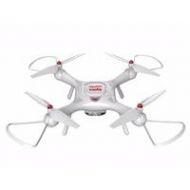 Adorama Syma X25PRO Dual GPS Quadcopter with Wi-Fi Camera & Remote Control, White X25PRO