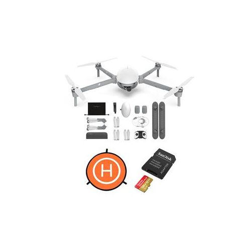  Adorama PowerVision PowerEgg X Wizard - Bundle with 128GB Memory Card, and Landing Pad PXW10 A