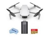 Adorama DJI Mavic Mini Essential Kit W/32GB MicroSDHC Card, Intelligent Flight Battery CP.MA.00000120.01 B