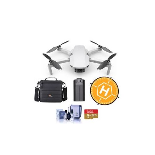  Adorama DJI Mavic Mini W/32GB MicroSDHC Card, Lowpro Bag, Flight Battery, Landing Pad CP.MA.00000120.01 M