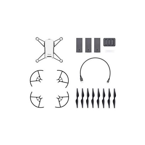  Adorama DJI Tello Boost Combo with Tello Aircraft, 2 Pairs of Spare Propellers CP.TL.00000047.01