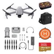 Adorama DJI Mavic Air 2 4K Drone With Essential Bundle,128GB Card,Firehouse Strobe, More CP.MA.00000176.03 B