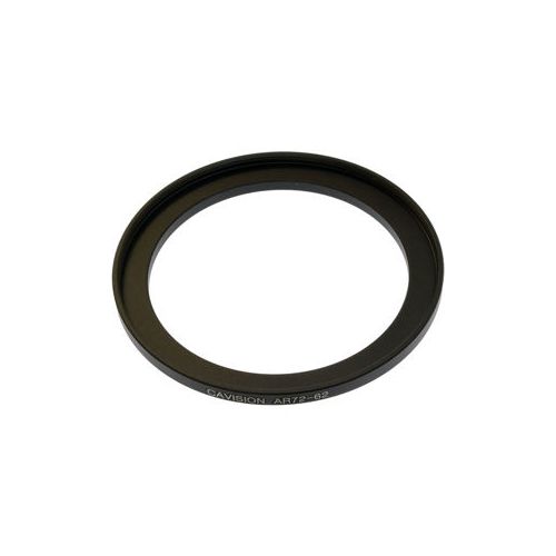  Adorama Cavision 72mm Front to 82mm Rear Threaded Step-Down Ring AR72-82D6