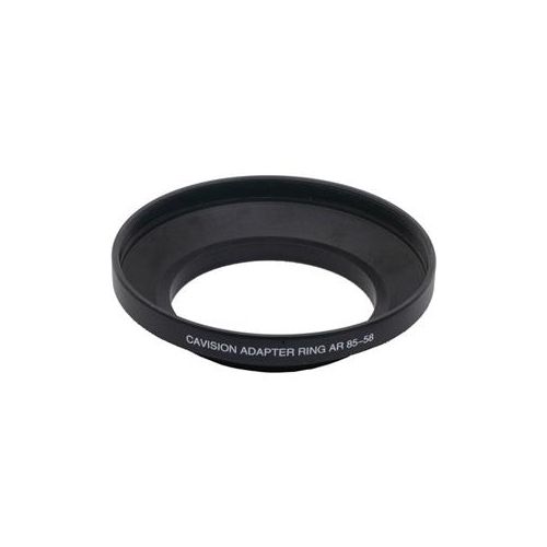  Adorama Cavision Conical Step-Up Ring, Front 85mm OD, Rear 58mm Thread, Depth 20mm ARC85-58D20